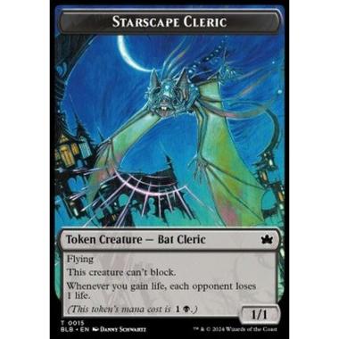 Starscape Cleric Token (Black 1/1) - Starscape Cleric Token (Black 1/1) - [TBLB][NM]