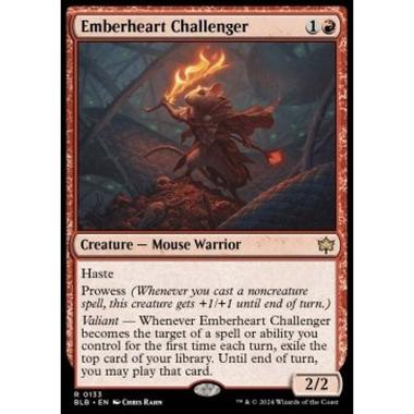 Emberheart Challenger - Emberheart Challenger - [BLB][NM] [Foil]