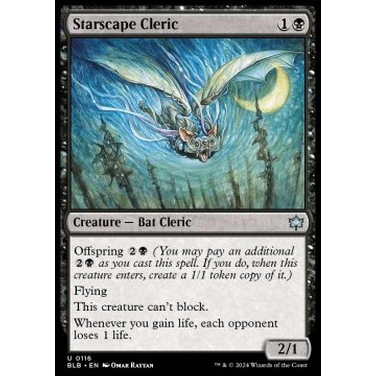 Starscape Cleric - Starscape Cleric - [BLB][NM] [Foil]