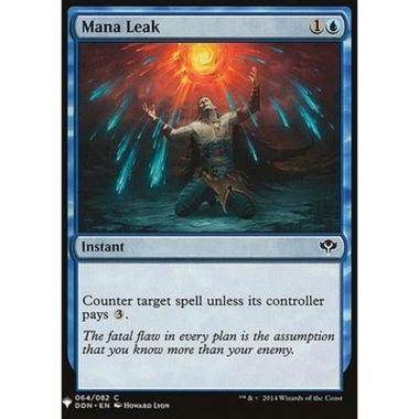 Mana Leak - Mana Leak - [MYS][NM]