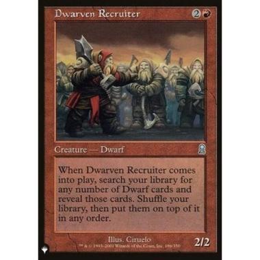 Dwarven Recruiter - Dwarven Recruiter - [ZNL][NM]