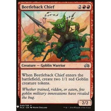 Beetleback Chief - Beetleback Chief - [MYS][NM]