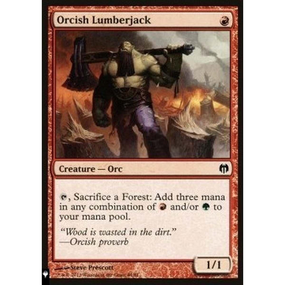 Orcish Lumberjack - Orcish Lumberjack - [MB2R][NM]