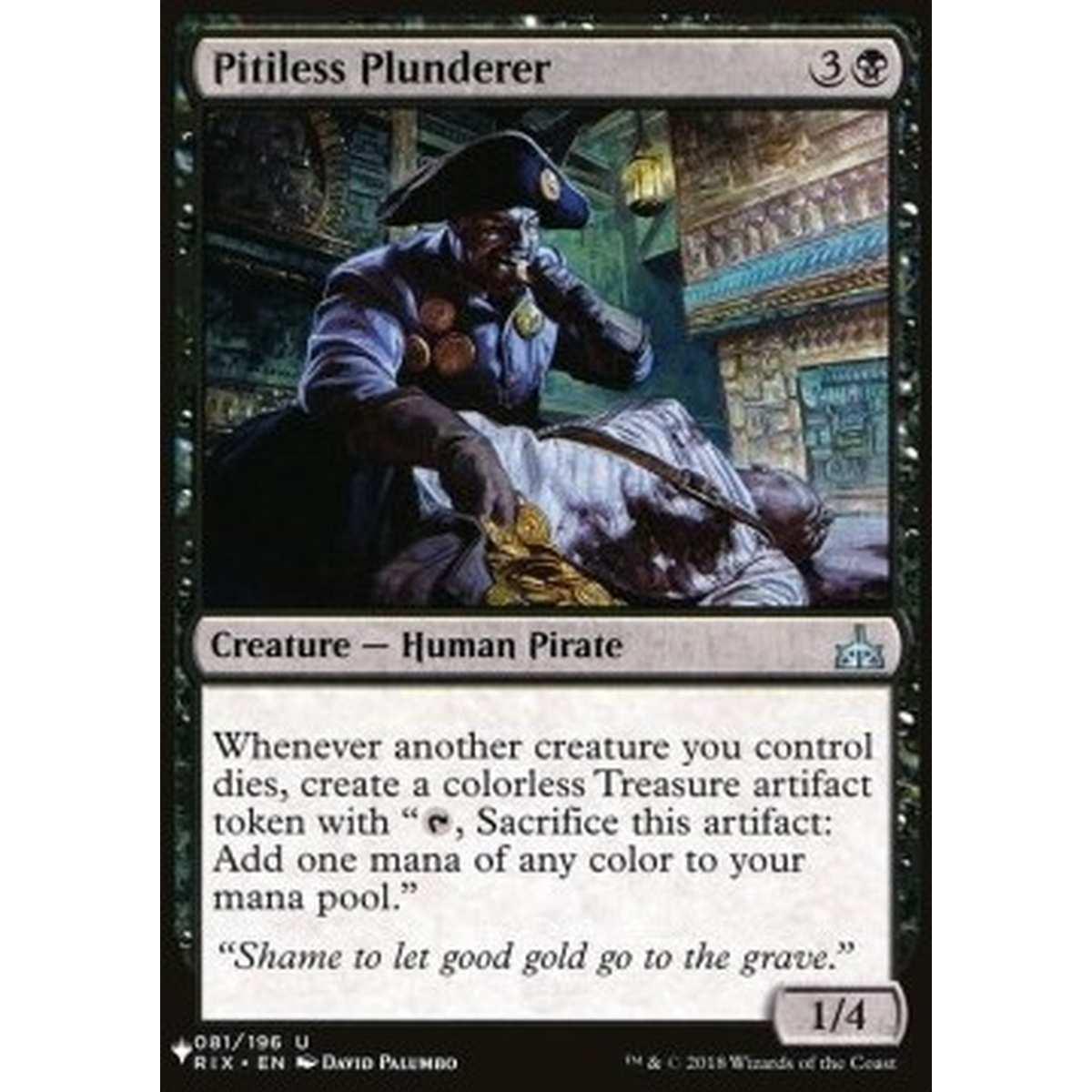 Pitiless Plunderer - Pitiless Plunderer - [ZNL][NM]
