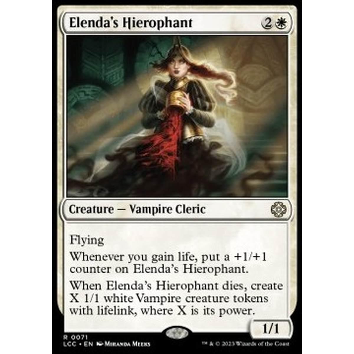 Elenda's Hierophant - Elenda's Hierophant - [LCC][NM]