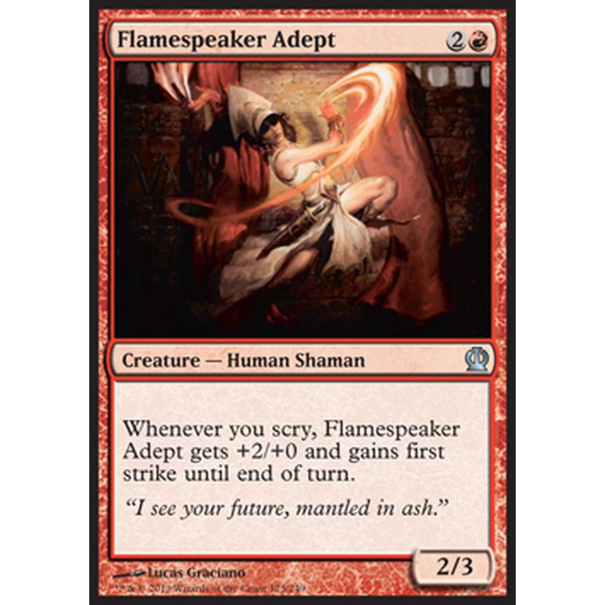 Flamespeaker Adept - Esperta Oratrice delle Fiamme - [THS] [NM]
