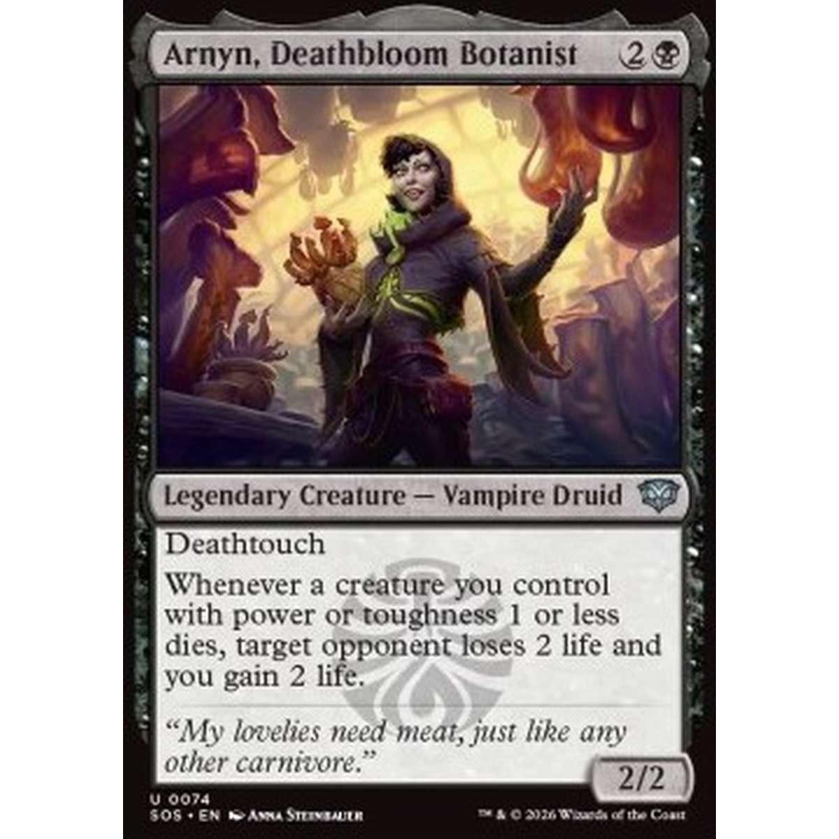 Arnyn, Deathbloom Botanist - Arnyn, Deathbloom Botanist - [SOS][NM]