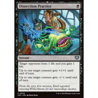 Dissection Practice - Dissection Practice - [SOS][NM]
