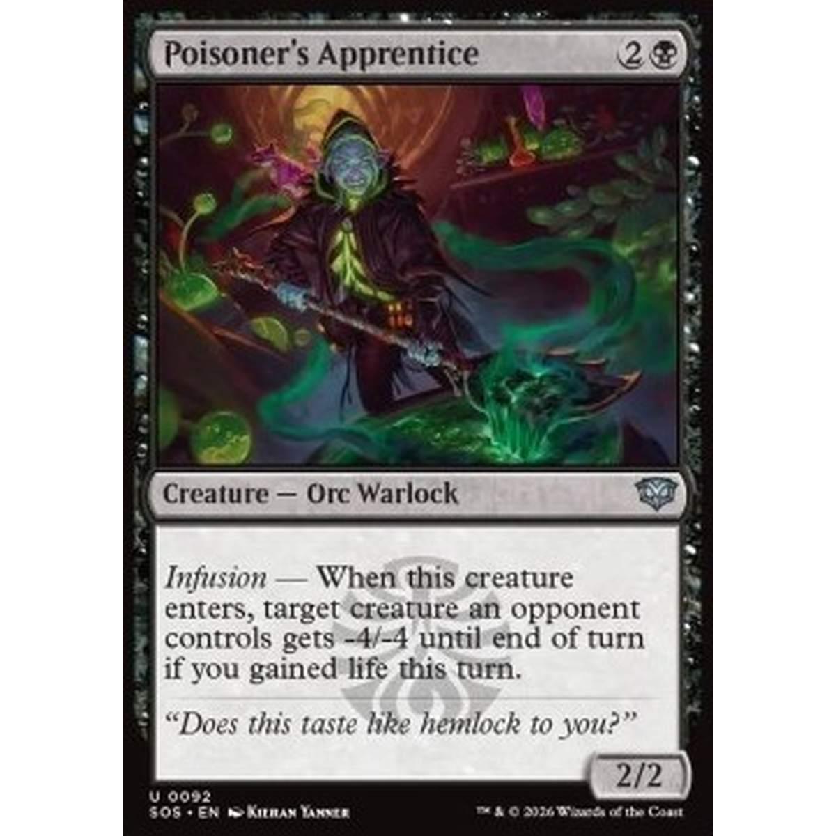 Poisoner's Apprentice - Poisoner's Apprentice - [SOS][NM]