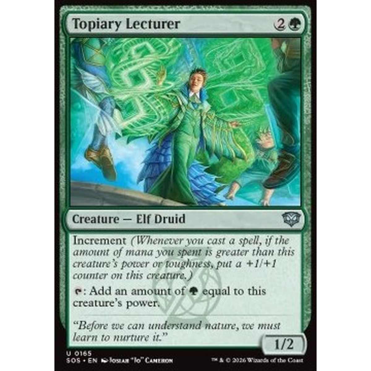 Topiary Lecturer - Topiary Lecturer - [SOS][NM]