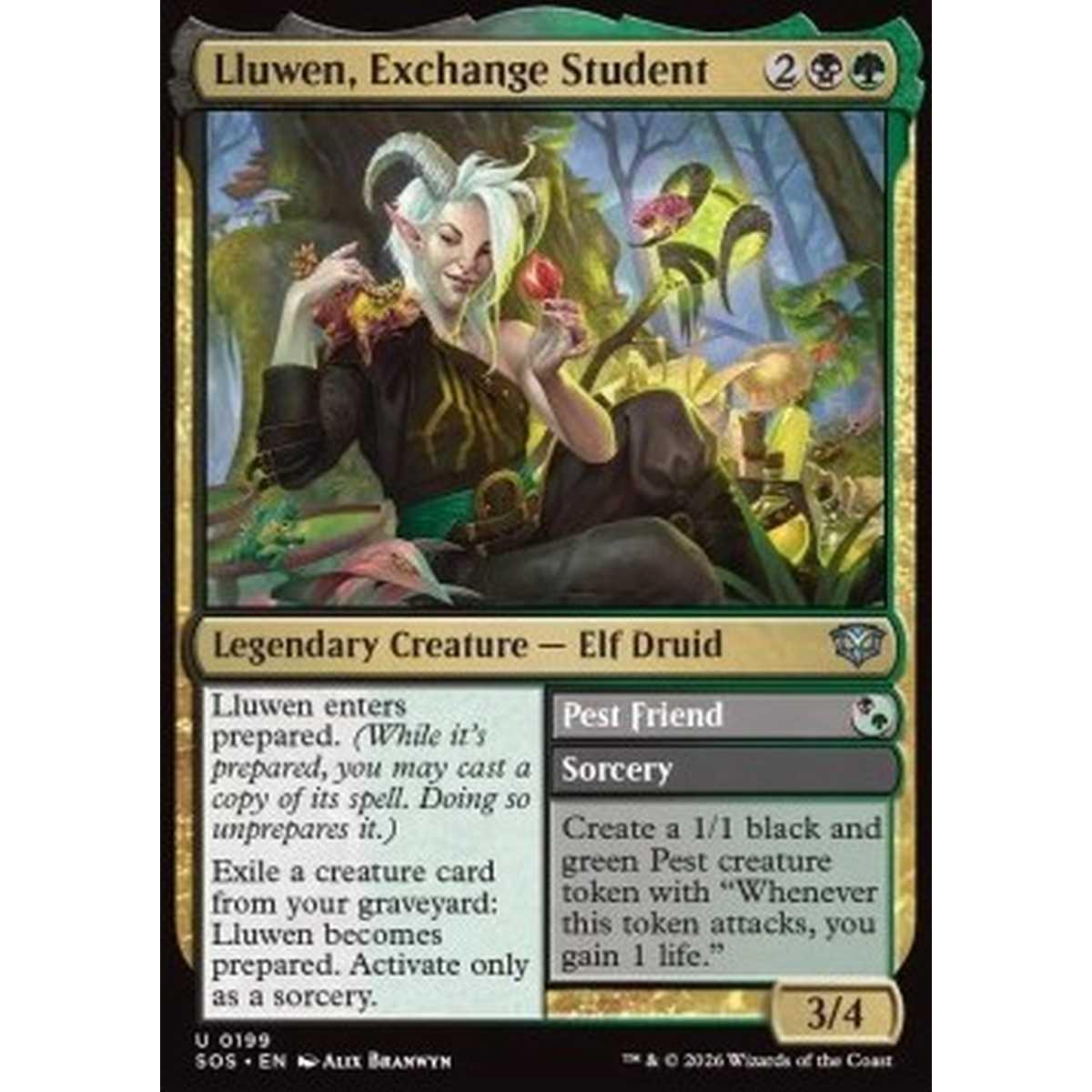 Lluwen, Exchange Student // Pest Friend - Lluwen, Exchange Student // Pest Friend - [SOS][NM]