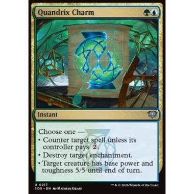 Quandrix Charm - Quandrix Charm - [SOS][NM]