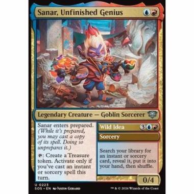 Sanar, Unfinished Genius // Wild Idea - Sanar, Unfinished Genius // Wild Idea - [SOS][NM]