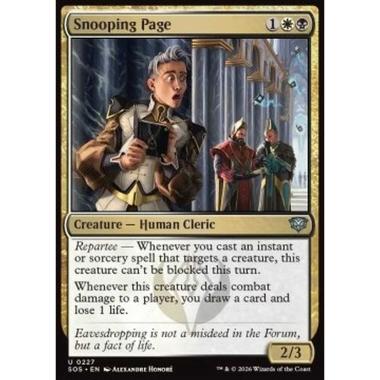 Snooping Page - Snooping Page - [SOS][NM]
