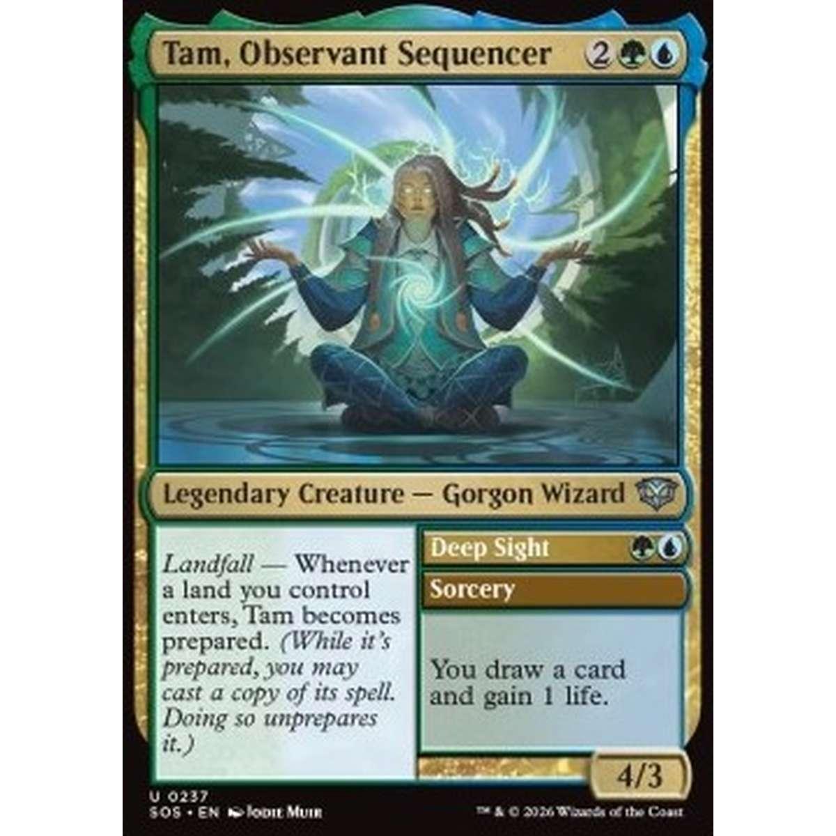 Tam, Observant Sequencer // Deep Sight - Tam, Observant Sequencer // Deep Sight - [SOS][NM]