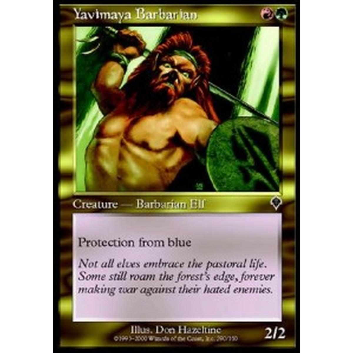 Yavimaya Barbarian - Barbaro di Yavimaya - [INV] [EX]