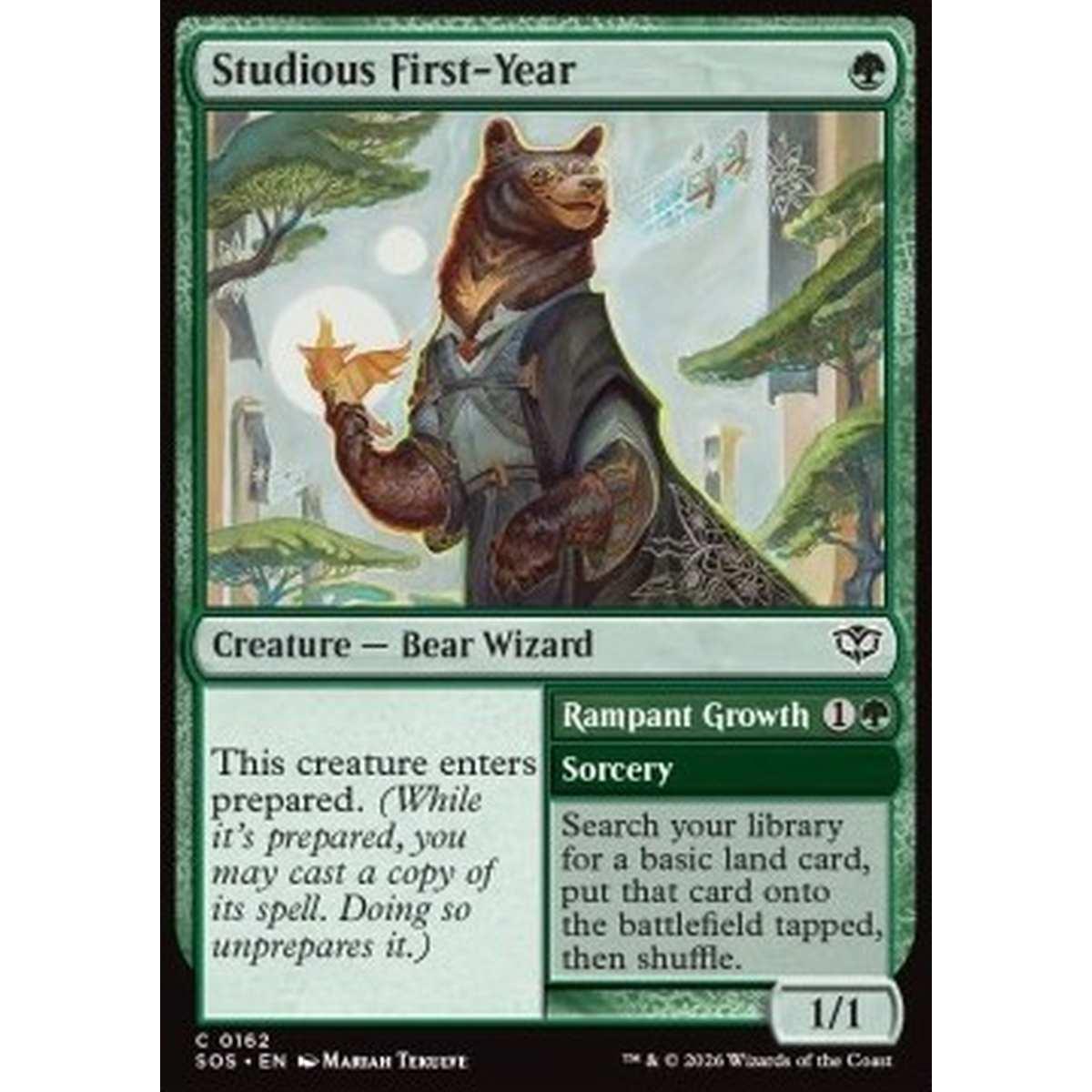 Studious First-Year // Rampant Growth - Studious First-Year // Rampant Growth - [SOS][NM]