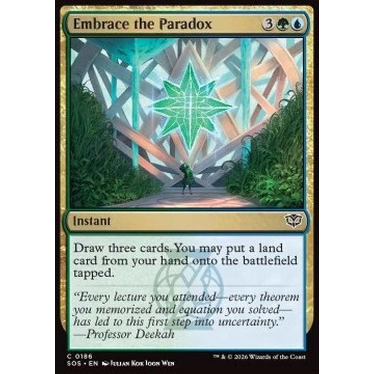 Embrace the Paradox - Embrace the Paradox - [SOS][NM]