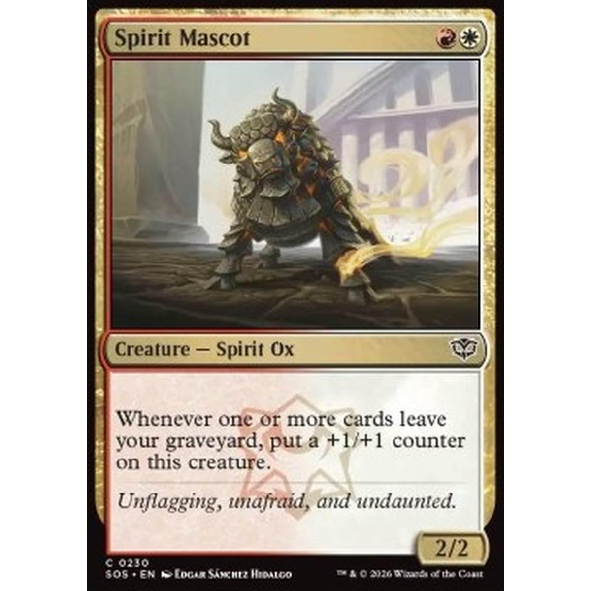 Spirit Mascot - Spirit Mascot - [SOS][NM]