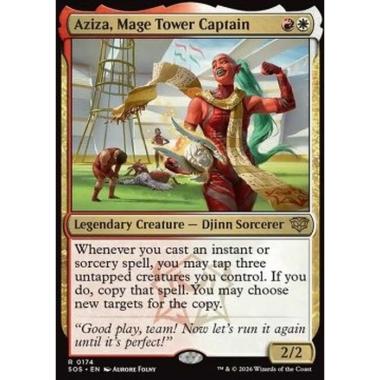 Aziza, Mage Tower Captain - Aziza, Mage Tower Captain - [SOS][NM]