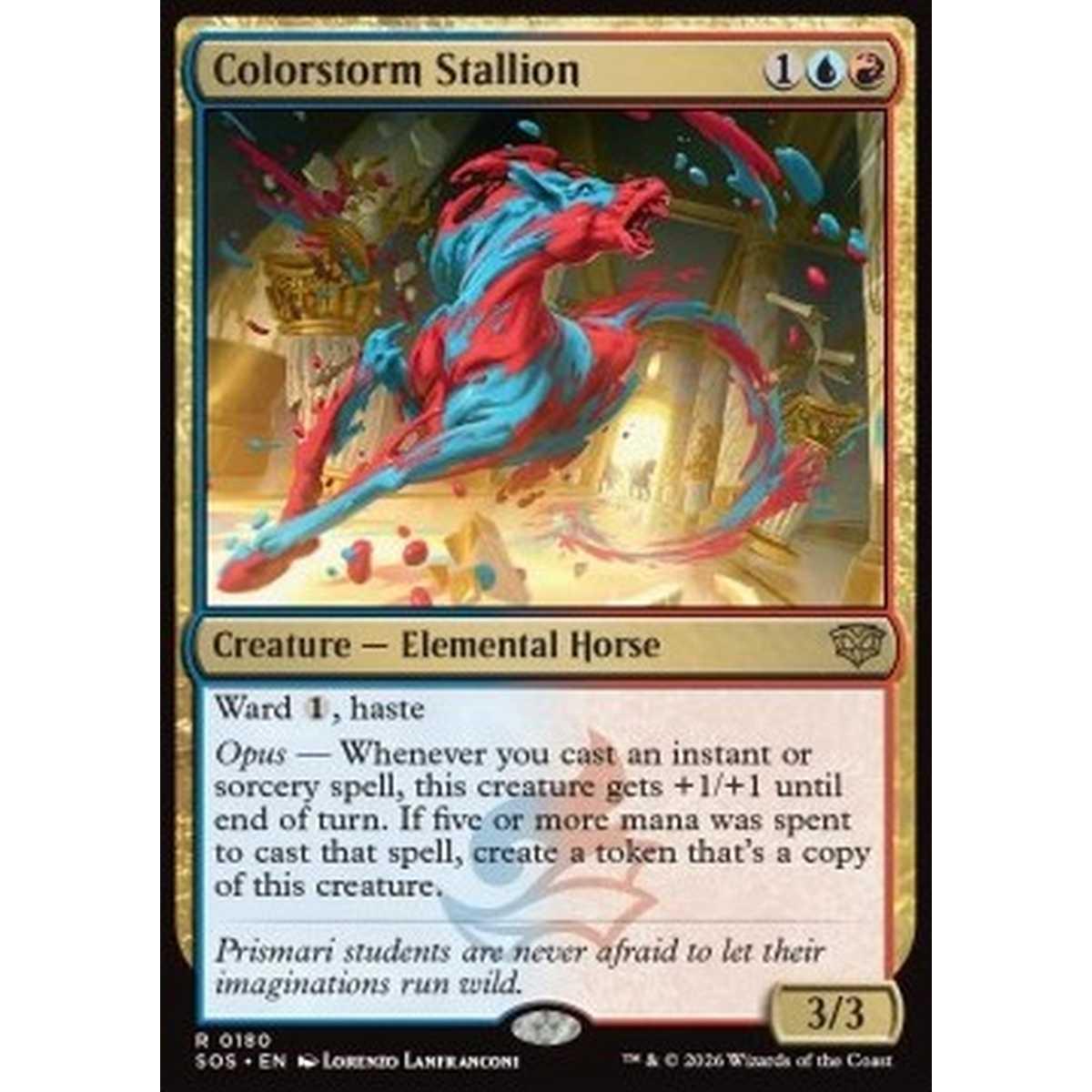 Colorstorm Stallion - Colorstorm Stallion - [SOS][NM]