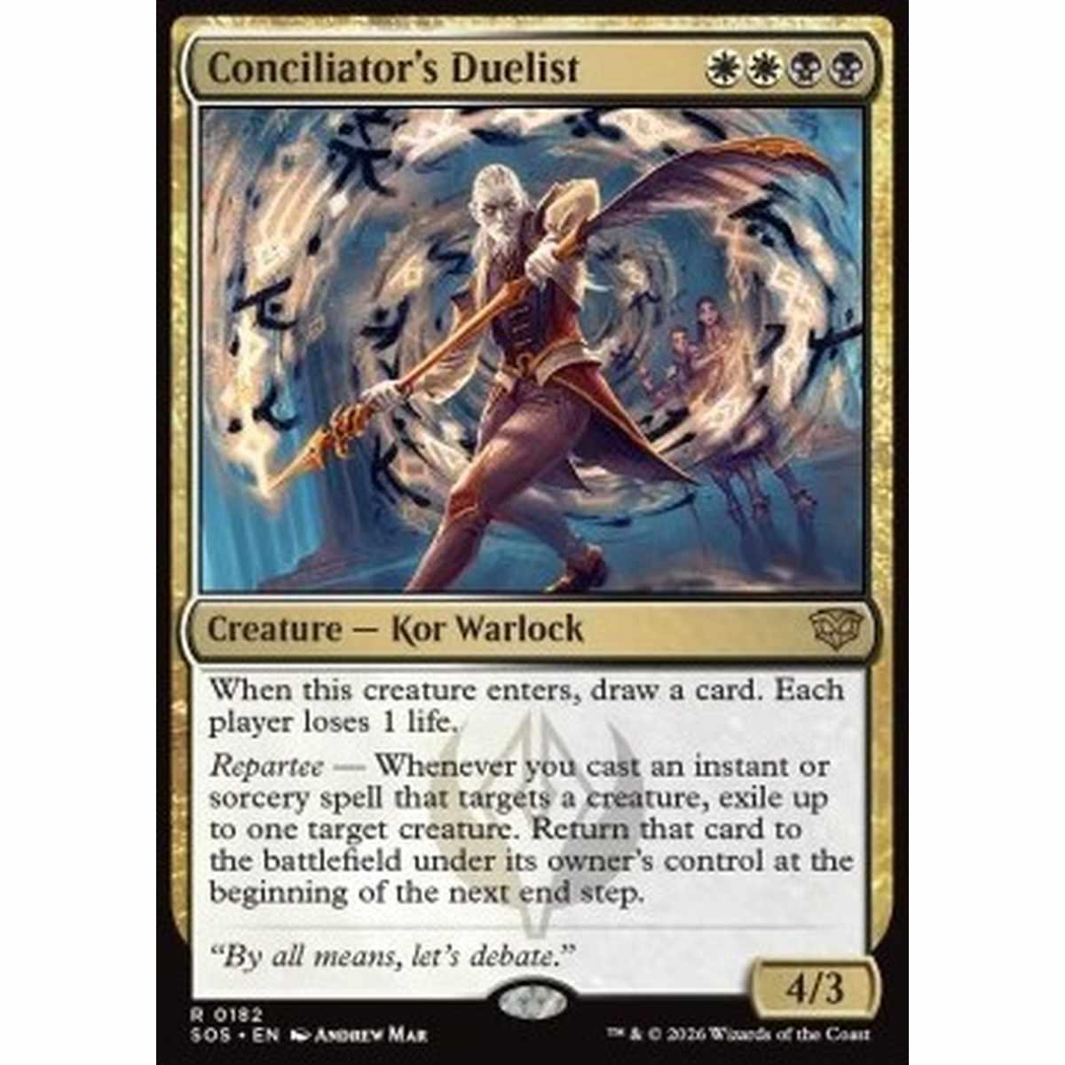 Conciliator's Duelist - Conciliator's Duelist - [SOS][NM]