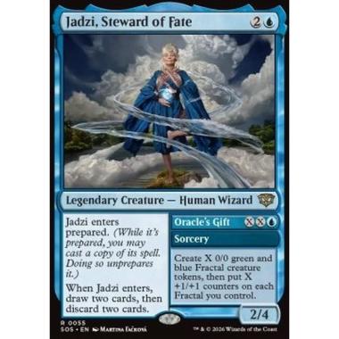 Jadzi, Steward of Fate // Oracle's Gift - Jadzi, Steward of Fate // Oracle's Gift - [SOS][NM]