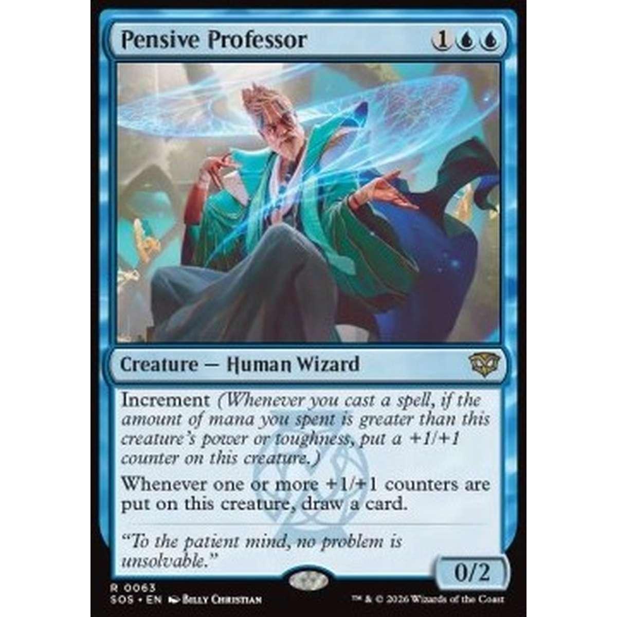 Pensive Professor - Pensive Professor - [SOS][NM]