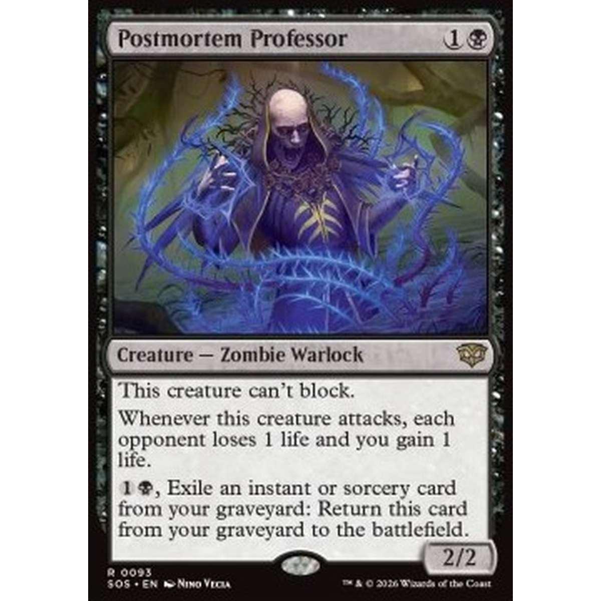 Postmortem Professor - Postmortem Professor - [SOS][NM]