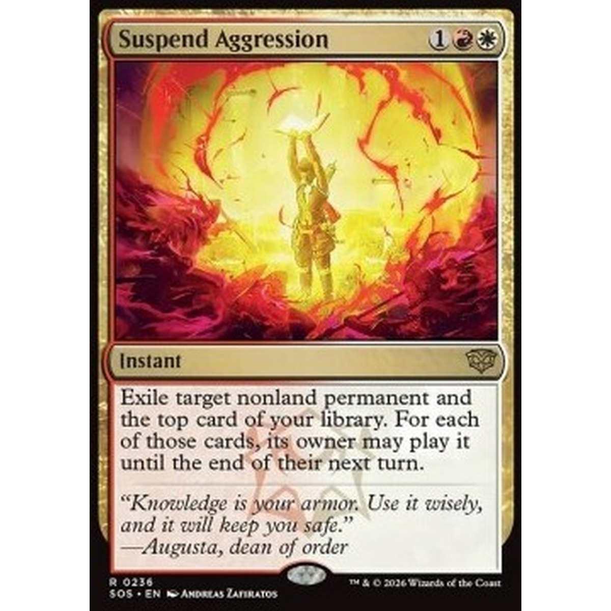 Suspend Aggression - Suspend Aggression - [SOS][NM]