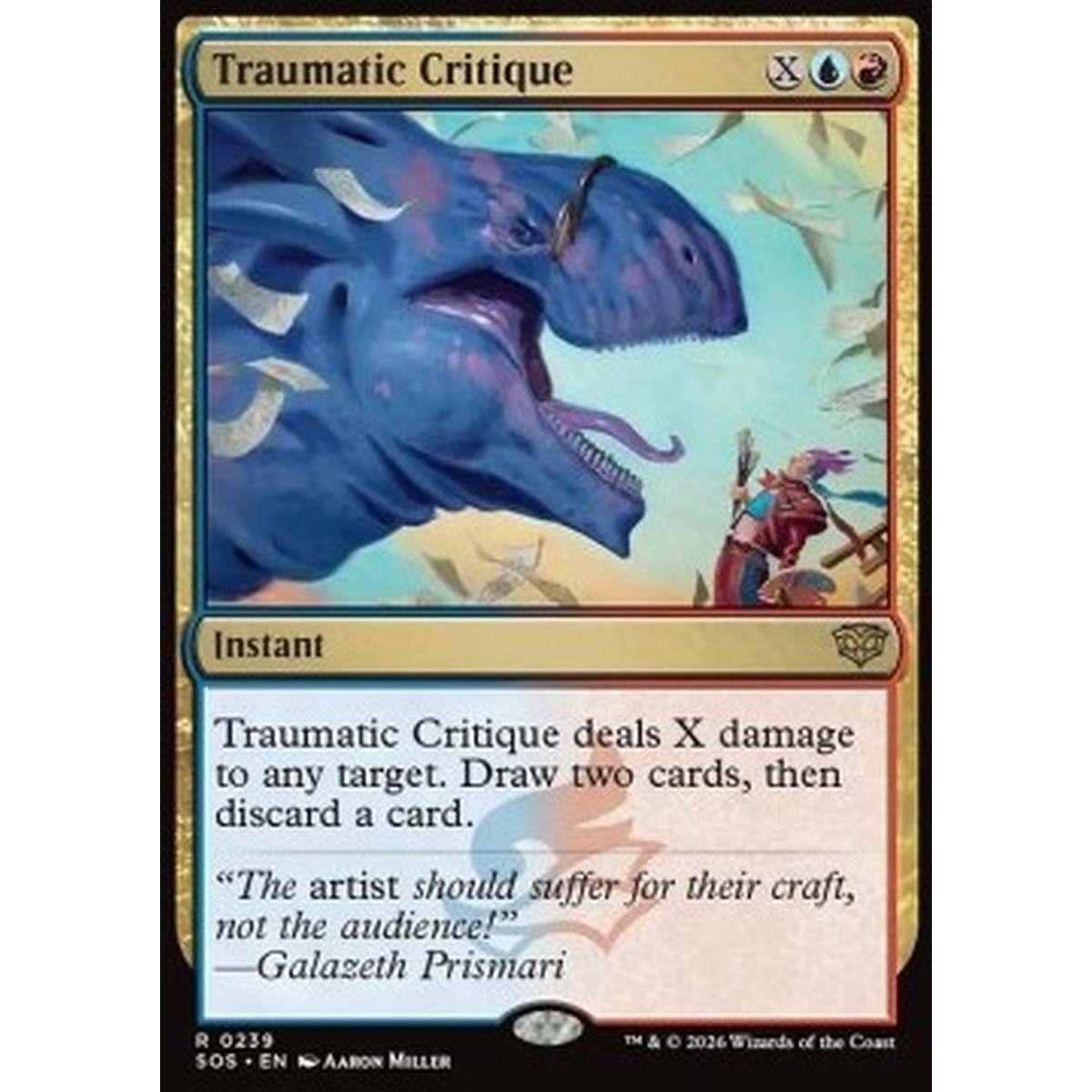 Traumatic Critique - Traumatic Critique - [SOS][NM]