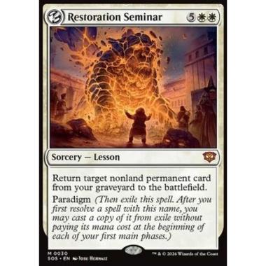 Restoration Seminar - Restoration Seminar - [SOS][NM]