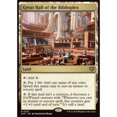 Great Hall of the Biblioplex - Great Hall of the Biblioplex - [SOS][NM]