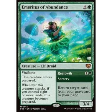 Emeritus of Abundance // Regrowth - Emeritus of Abundance // Regrowth - [SOS][NM]
