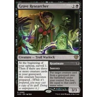 Grave Researcher // Reanimate - Grave Researcher // Reanimate - [SOS][NM]