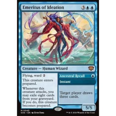 Emeritus of Ideation // Ancestral Recall - Emeritus of Ideation // Ancestral Recall - [SOS][NM]