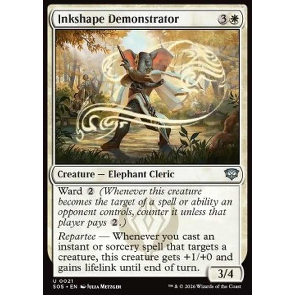 Inkshape Demonstrator - Inkshape Demonstrator - [SOS][NM] [Foil]