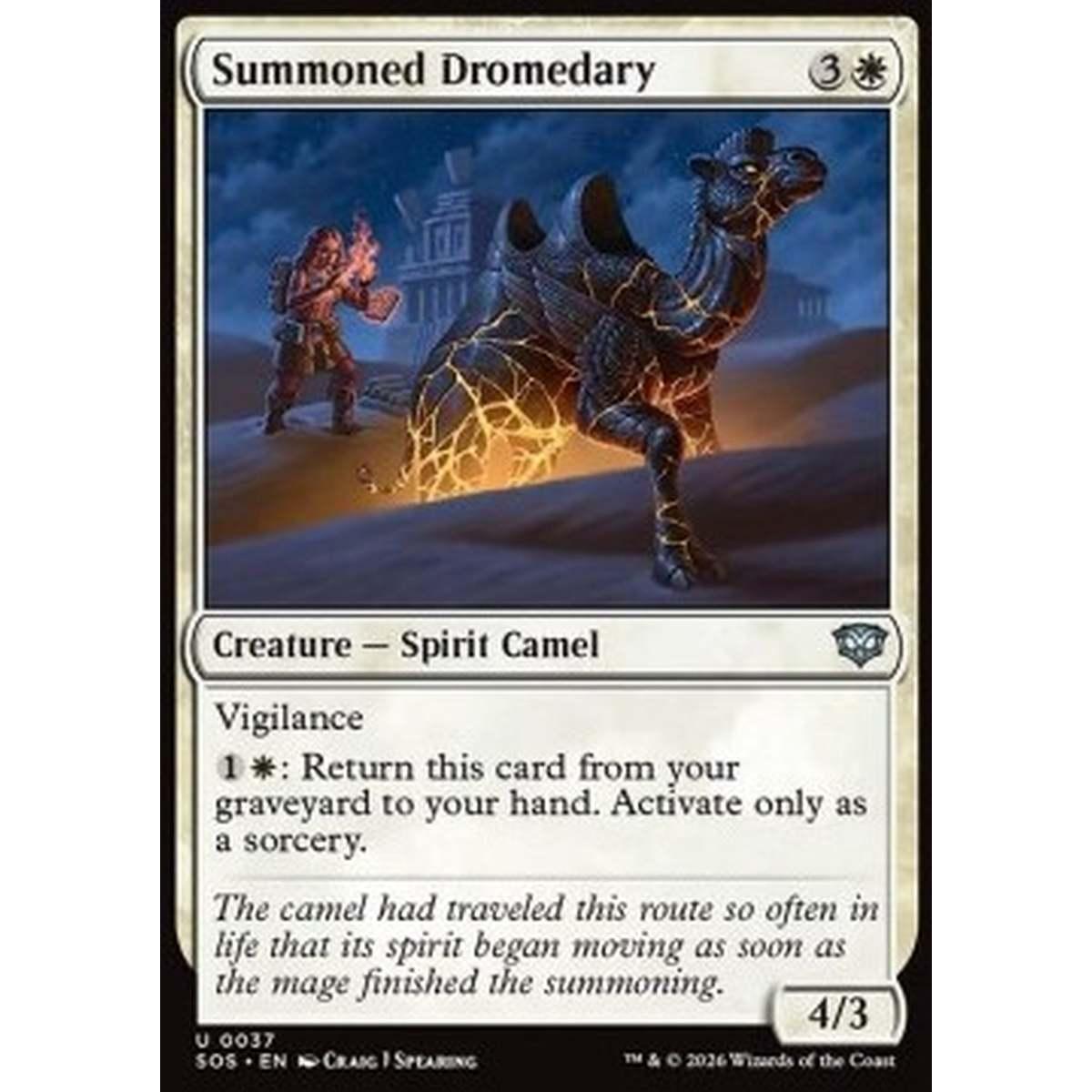 Summoned Dromedary - Summoned Dromedary - [SOS][NM] [Foil]