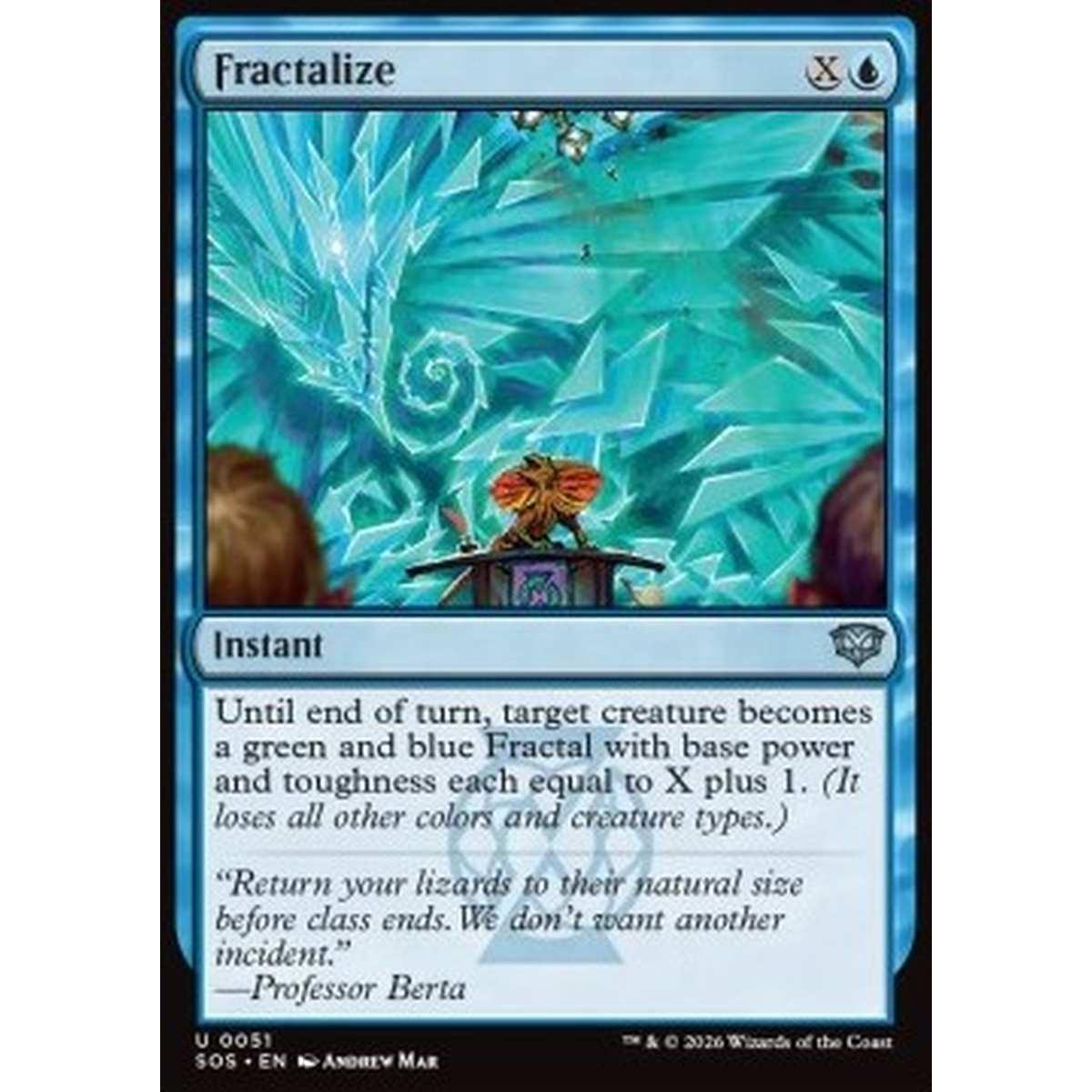 Fractalize - Fractalize - [SOS][NM] [Foil]