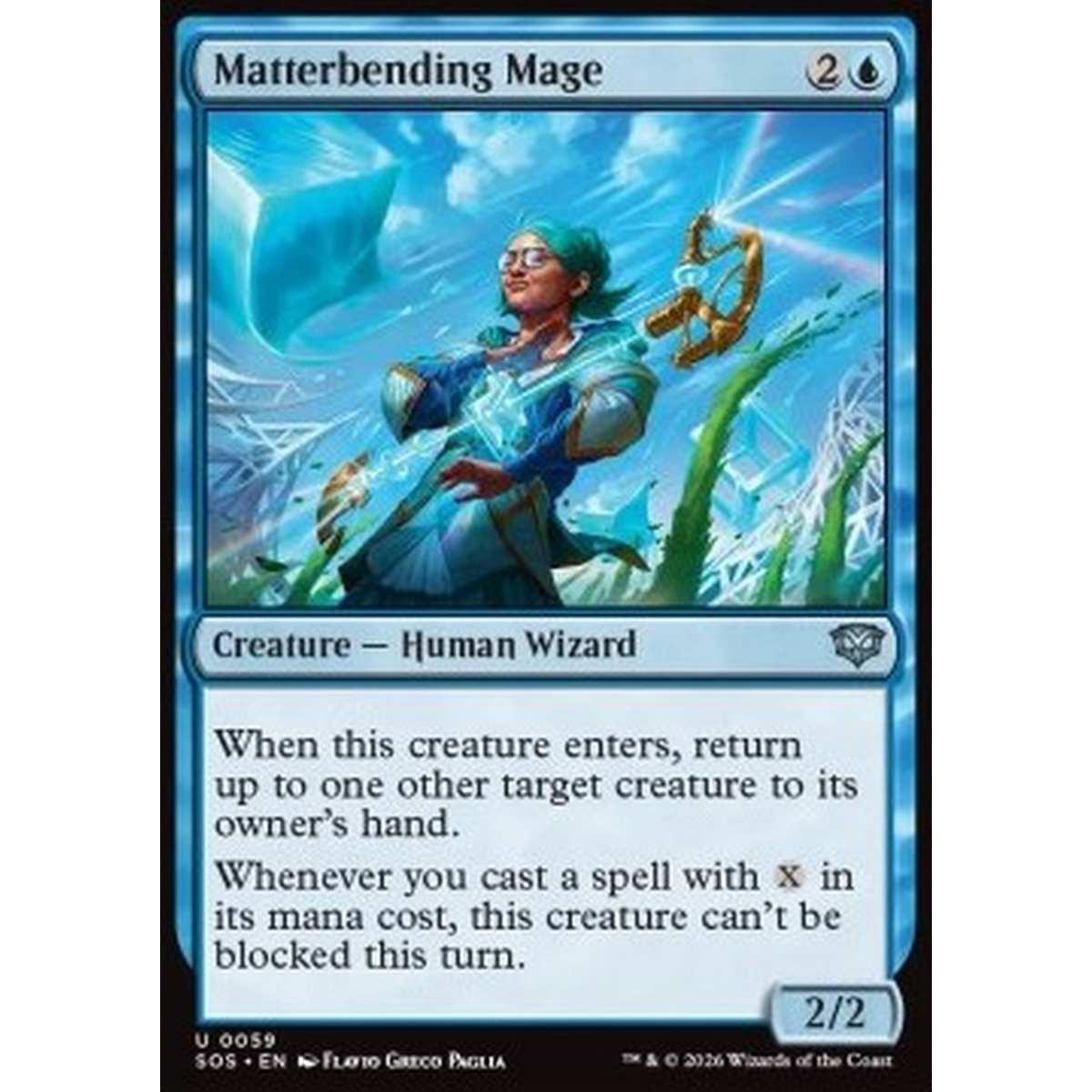 Matterbending Mage - Matterbending Mage - [SOS][NM] [Foil]