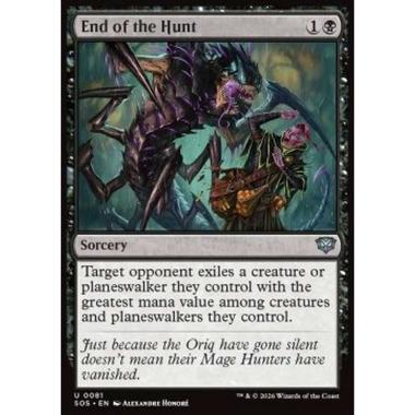 End of the Hunt - End of the Hunt - [SOS][NM] [Foil]