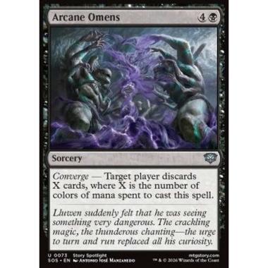 Arcane Omens - Arcane Omens - [SOS][NM] [Foil]