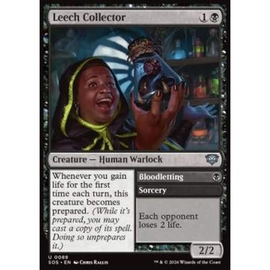 Leech Collector // Bloodletting - Leech Collector // Bloodletting - [SOS][NM] [Foil]