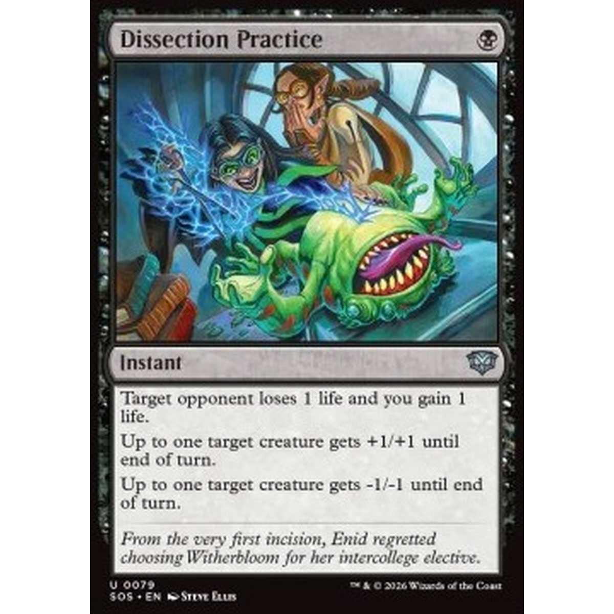 Dissection Practice - Dissection Practice - [SOS][NM] [Foil]