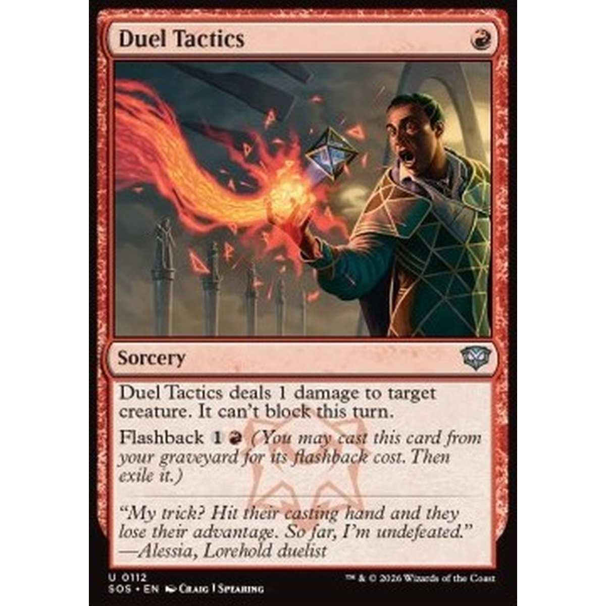 Duel Tactics - Duel Tactics - [SOS][NM] [Foil]