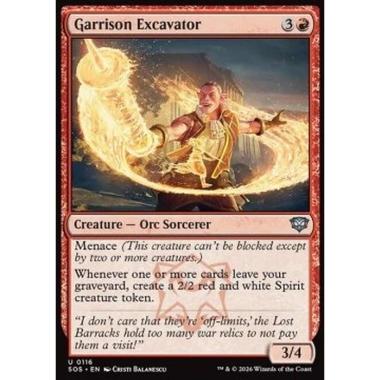 Garrison Excavator - Garrison Excavator - [SOS][NM] [Foil]