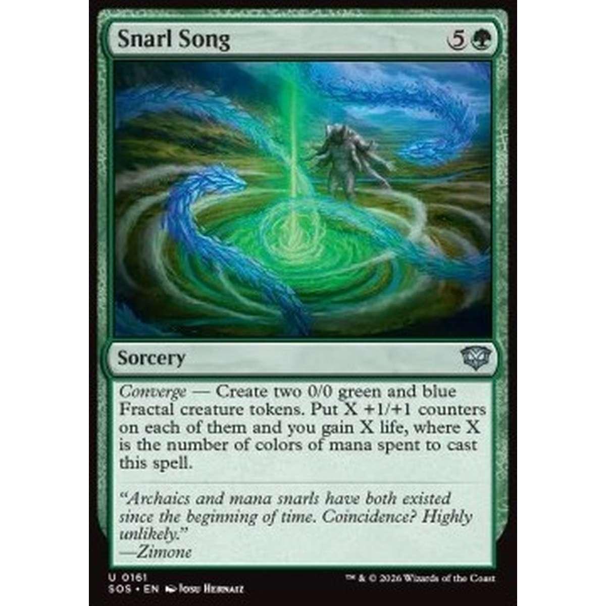 Snarl Song - Snarl Song - [SOS][NM] [Foil]