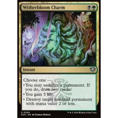Witherbloom Charm - Witherbloom Charm - [SOS][NM] [Foil]