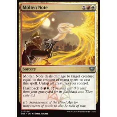 Molten Note - Molten Note - [SOS][NM] [Foil]