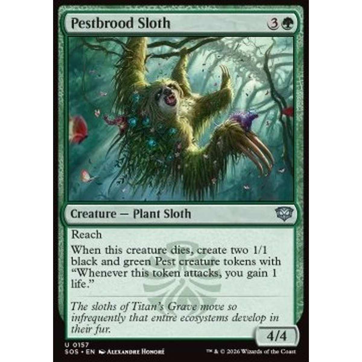 Pestbrood Sloth - Pestbrood Sloth - [SOS][NM] [Foil]